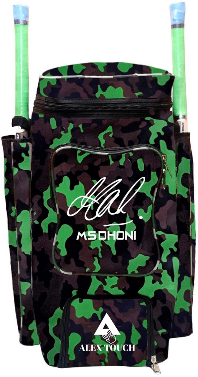 ALEXTOUCH MSD Cricket Bag for Best Cricketer (Army Green)-image-20