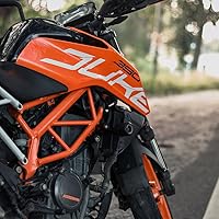 Vista 2 de Deslizadores de cuadro Protectores de choque para KTM Duke 125 200 250 390 [Solo Gen 1 y Gen 2] Color: Negro