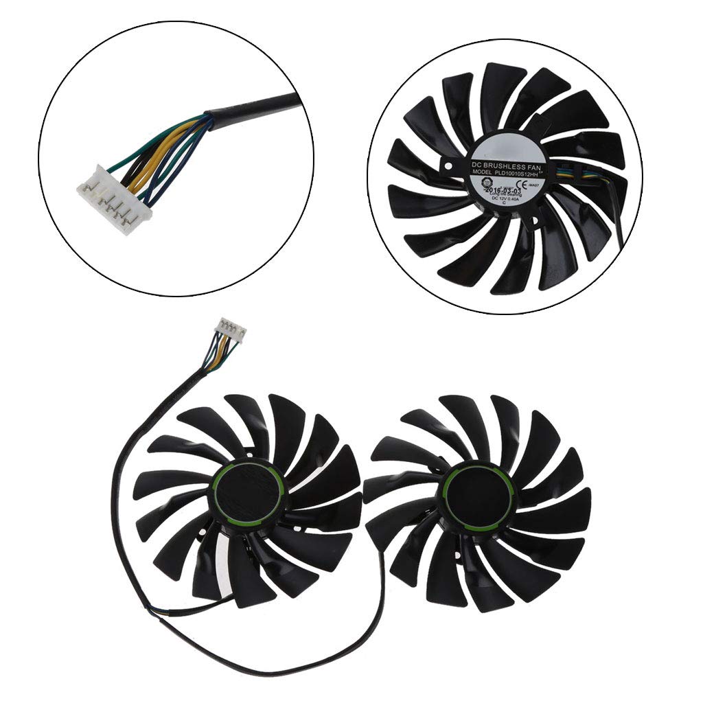 Amazon.co.jp: PLD10010S12HH 6ピン クーラーファン MSI GTX970