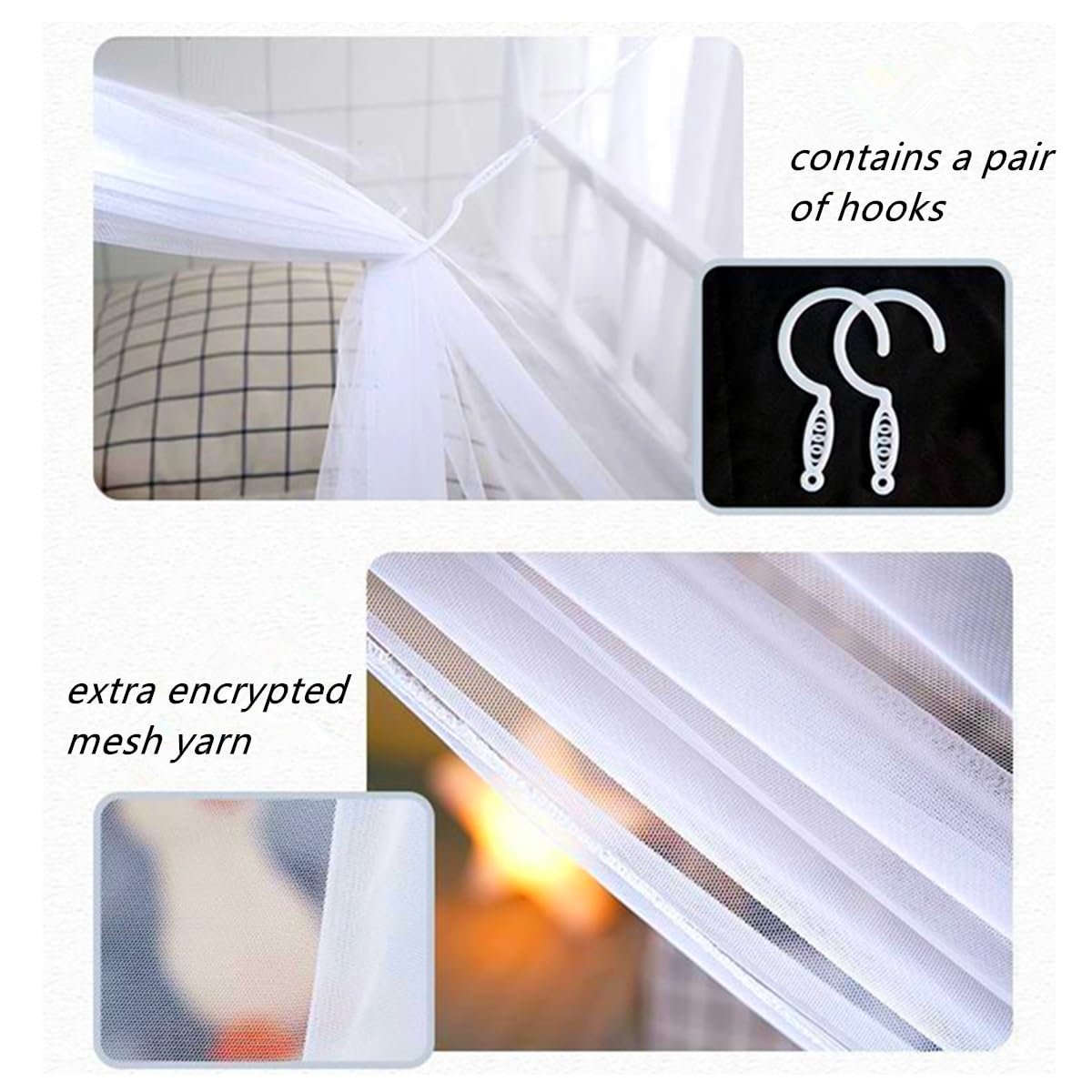 Cortinas de Cama de 8 Esquinas para Decoración de Cama de Niños y Niñas, Dosel de Cama para Dormitorio, Cama Loft, Cama de 1-1.8M o Camping al Aire Libre, 1M/Puerta Simple Pink