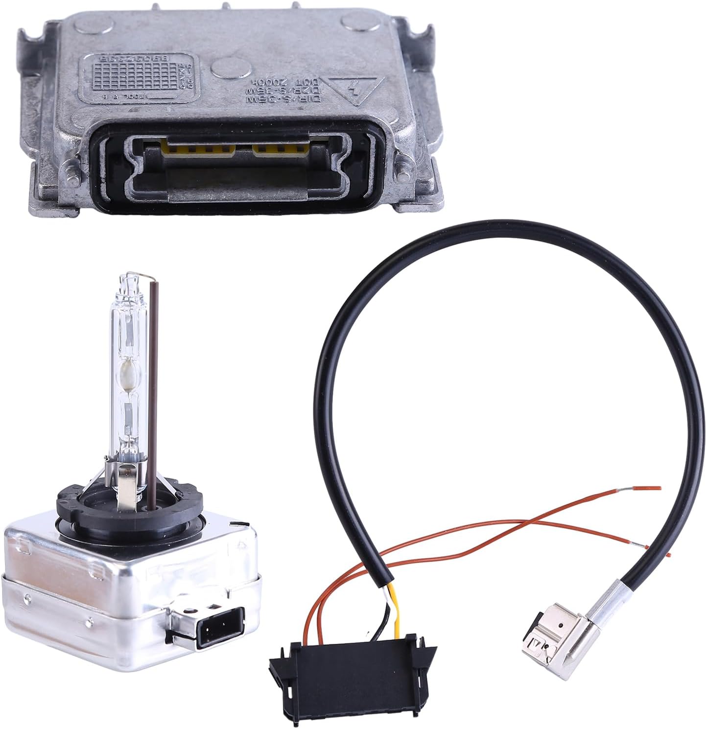 Xenon HID Headlight Ballast with Igniter and D1S Bulb 89034934, 89076976, 4L0907391, 63117180050, 30784923, 15849727, 8301B395, 68051669AA