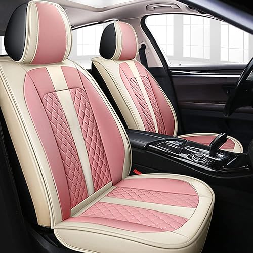 Miniatura 2 de LonYogan Fundas de asiento de automóvil de ajuste personalizado para Suzuki Grand Vitara 2000-2013 de piel sintética impermeables juego completo con