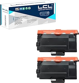 LCL Compatible for Brother TN850 TN820 TN-850 TN-820 8000 Pages (2-Pack,Black) Toner Cartridge for HL-L5000D,HL-L5100D,HL-L5200DW,HL-L5200DWT,HL-L6200DW,HL-L6200DWT,HL-L6250DW