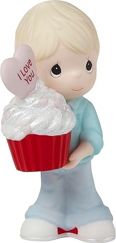 Miniatura 3 de Precious Moment 222002 You Bake Me Happy Blond Boy - Figura de porcelana
