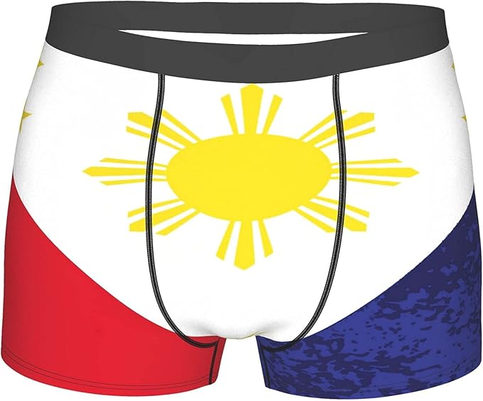 Philippine Flag Independence Day Boxer Briefs Soft Breathable No Ride