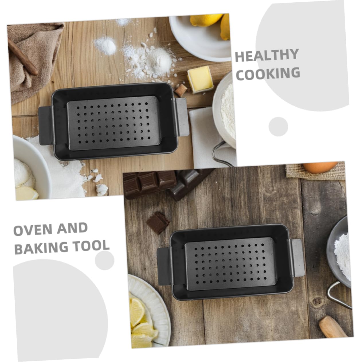 BESTOYARD 2stücke Antihaft-toastbrotform Mit Deckel Kastenform-set Für Backen Von Brot Kuchen Und Für Ofen Gesundes Kochen Und Einfache