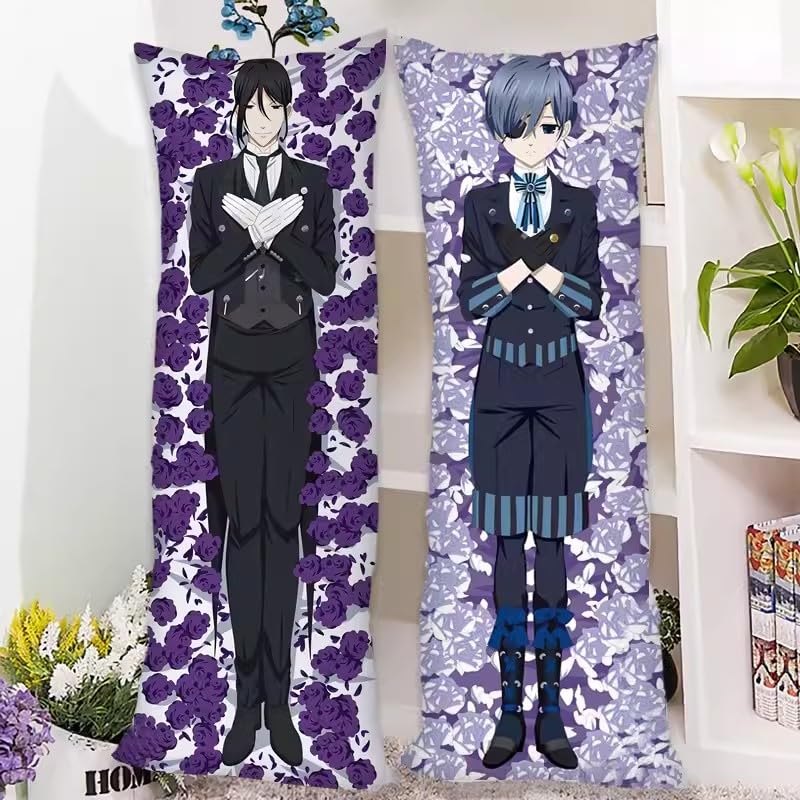 Amazon | 黒執事 抱き枕 クッション セバスチャン シエル葬儀屋 グレル