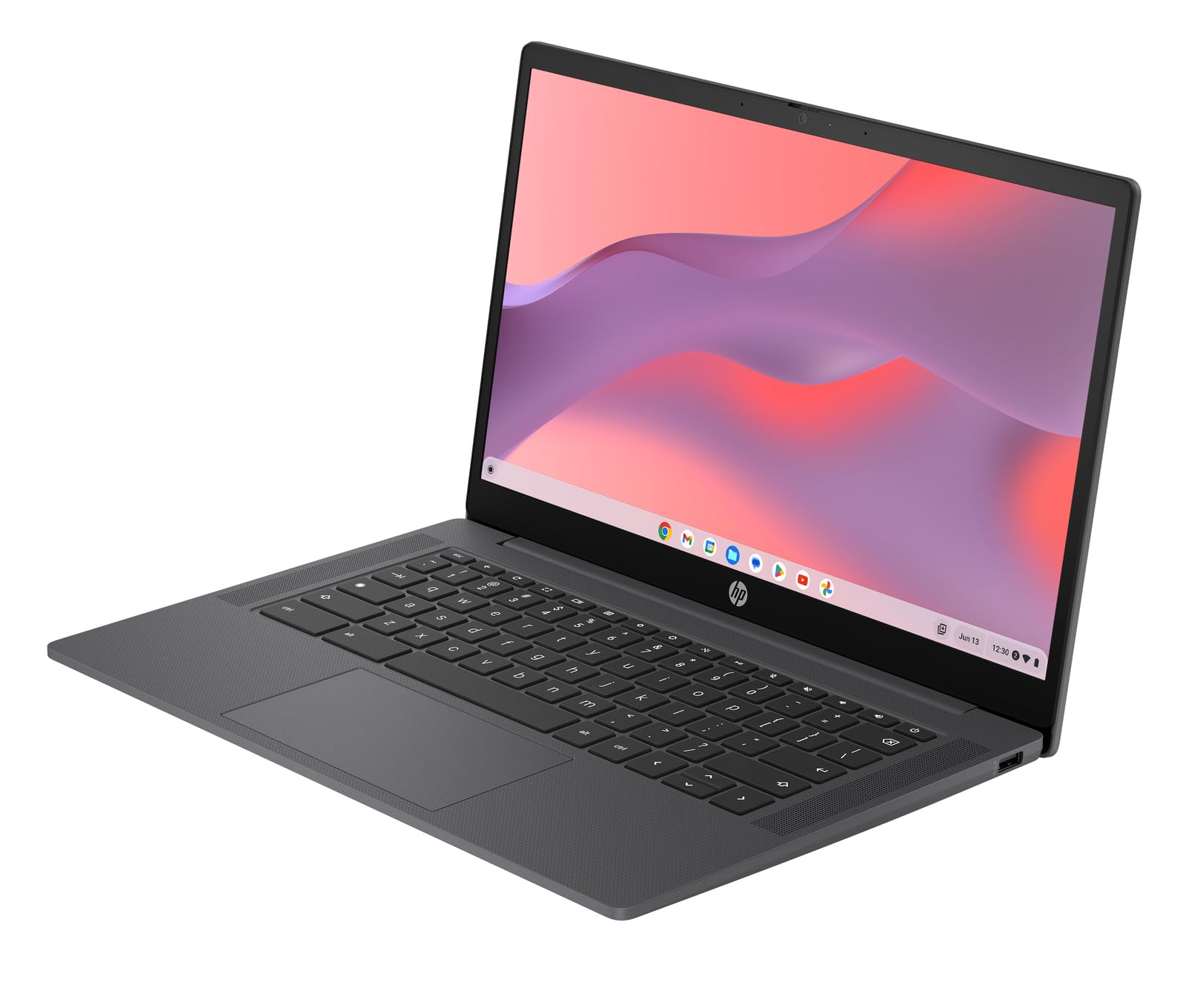 HP Chromebook 14 inch, Intel® Processor N100, 4GB RAM, 128GB UFS