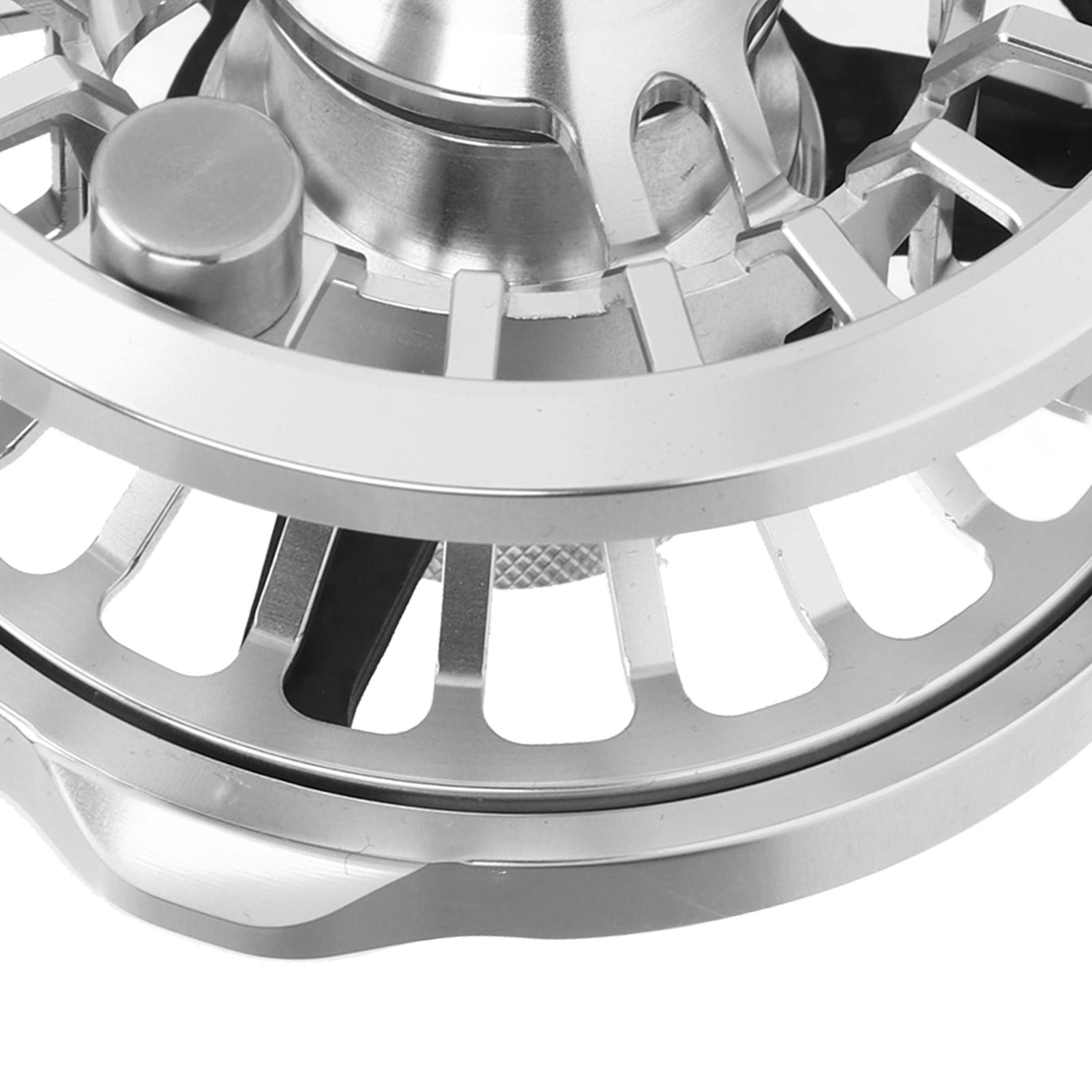 Roue de Pêche à la Mouche étanche en Alliage D'aluminium, Moulinet Léger 3/4 à Haute Résistance avec Sac de Rangement