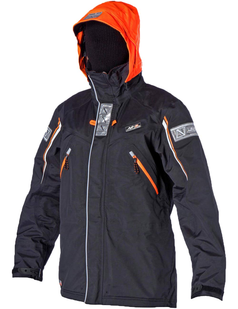 Magic Marine 3L Continental Long Jacket - Black XL