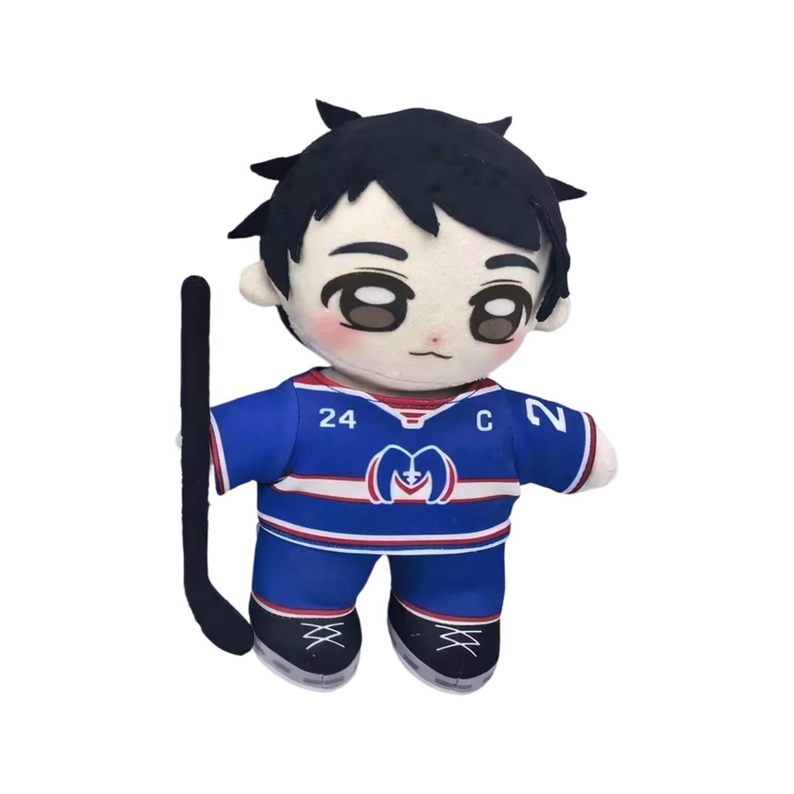 YIttings Heated Plush Rivalry Decoration Home Decor Heated Gay Hockey Romance TV Show Rivalry Stuffed Toy Plush Toy Cute Creative Gift for Children (F) — image 1
