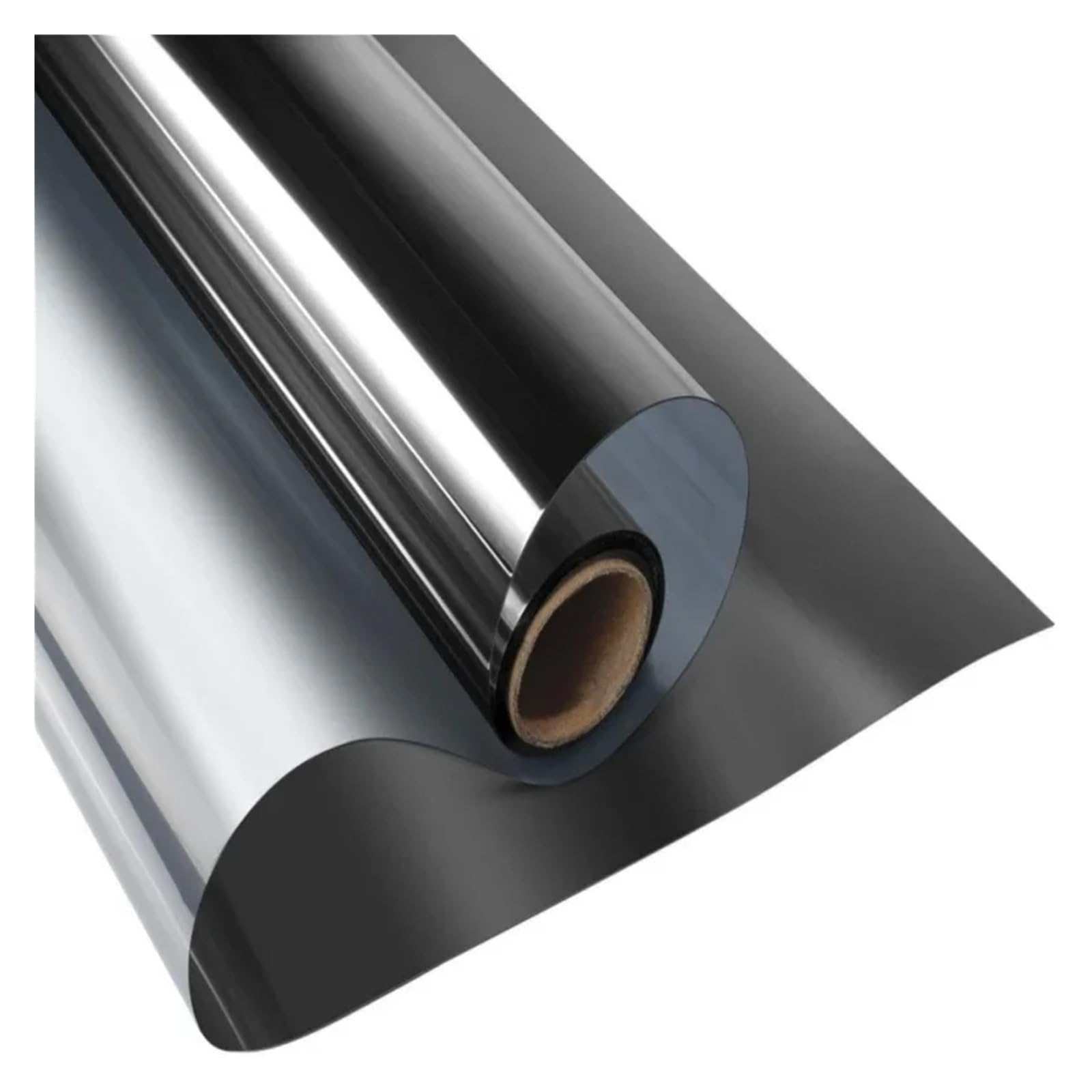 Window Privacy Film One Way Daytime Self-adhesive Sun Blocking Anti Reflective Tint For Home And Office For Windows(Black,60X200CM)