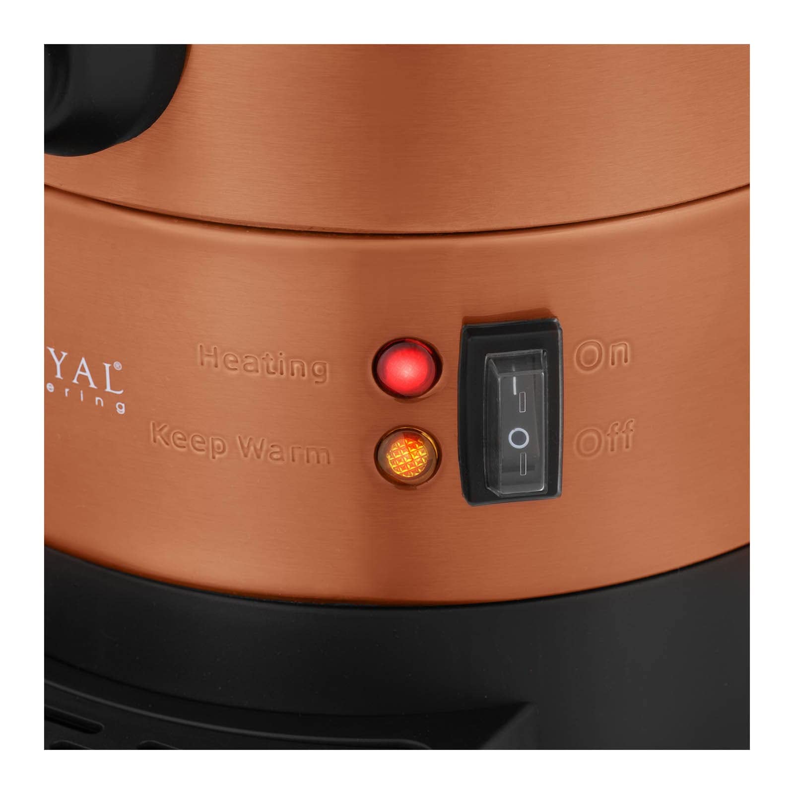 Royal Catering RC-WBDWC6O Bollitore professionale 6,1 litri 1.500 W acciaio inox