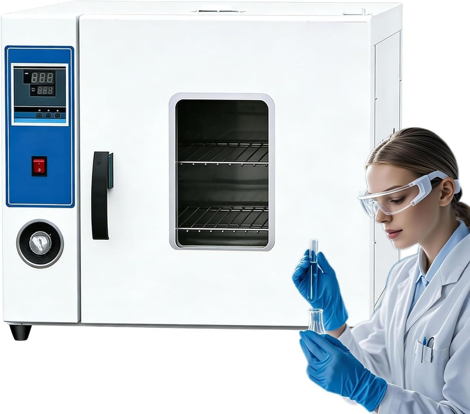 Horno secado por aire forzado a temperatura constante | Para Laboratorio/industria, Horno Secado Por Convección Aire Forzado Para Laboratorio Con Controlador Temperatura Digital Int