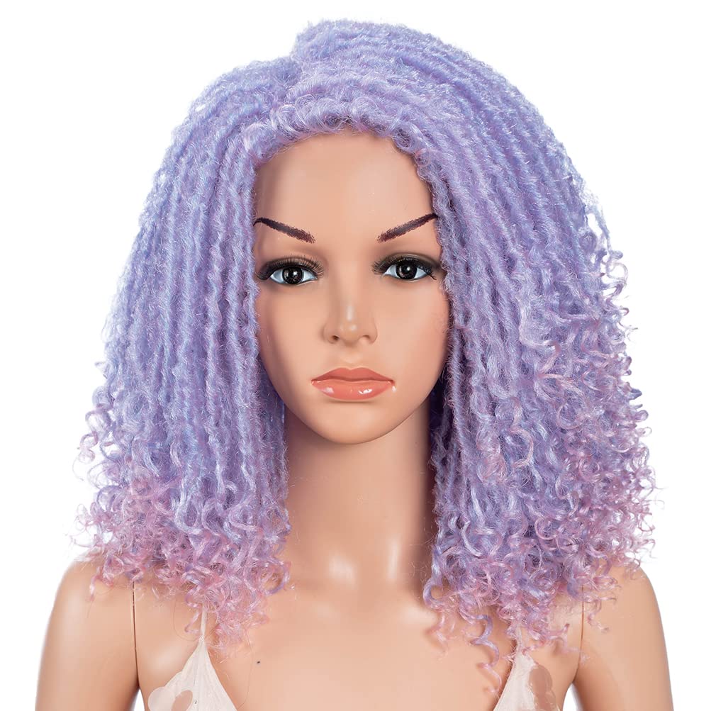 Style Icon Short Dreadlock Wig Twist Wigs for Black Women