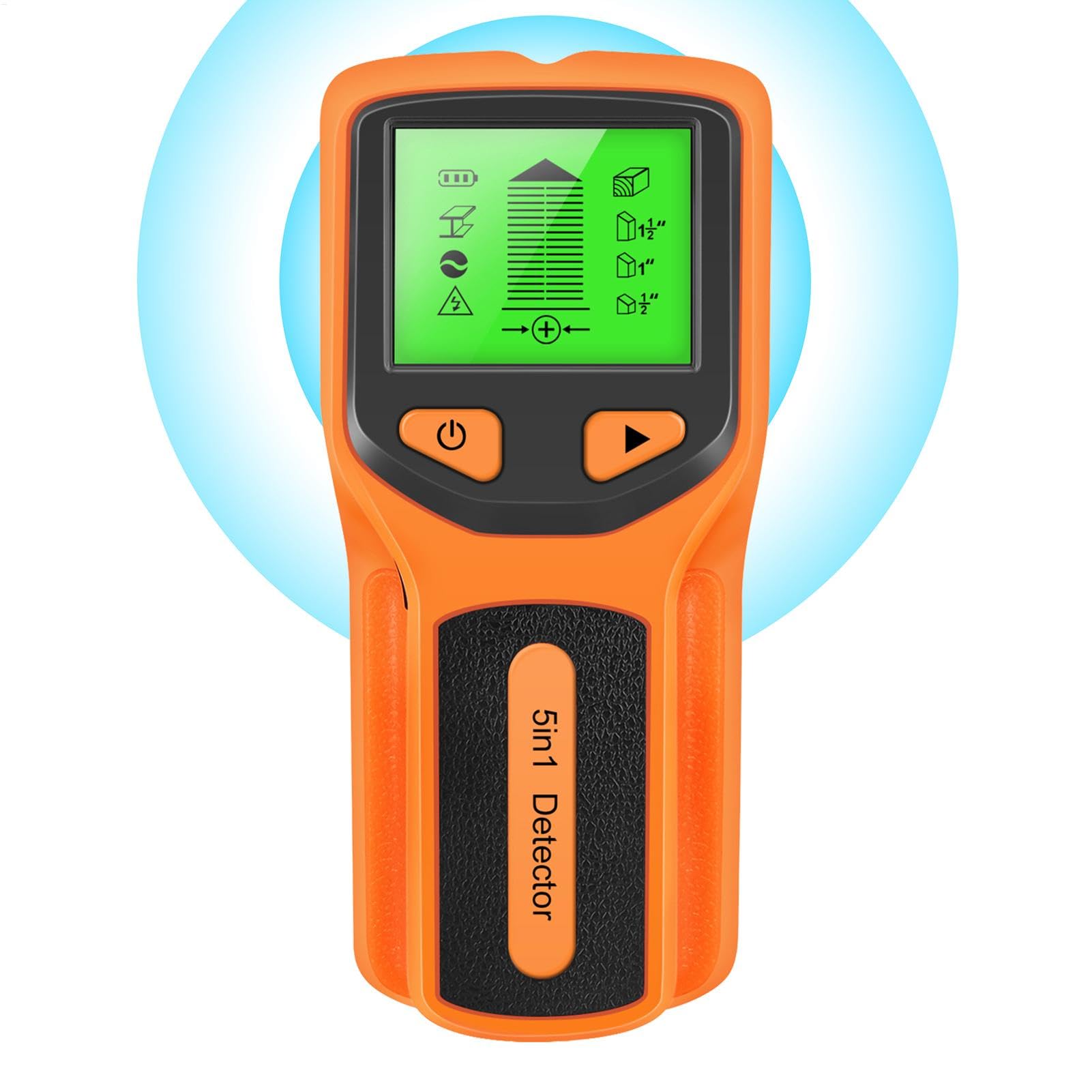 Metal Stud Finder - Stud Finders and Scanners, Deep Scan Stud Finder | Portable Electronic Stud Detector with Lcd Display, Wall Scanner Wood Stud Sensor Wall Detector for Walls Floors Ceilings