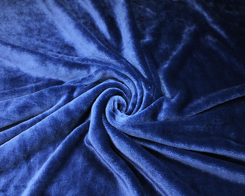 Needleberry Navy Fleece Fabric - 3 Metre x 150cm - 100% Polyester - Soft, Durable Material for Sewing, Crafts, Quilting and Upholstery