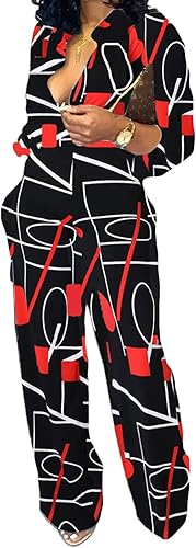 SeNight Monos elegantes de negocios para mujer, con botones, cuello en V, manga larga, pantalones largos rectos con bolsillos