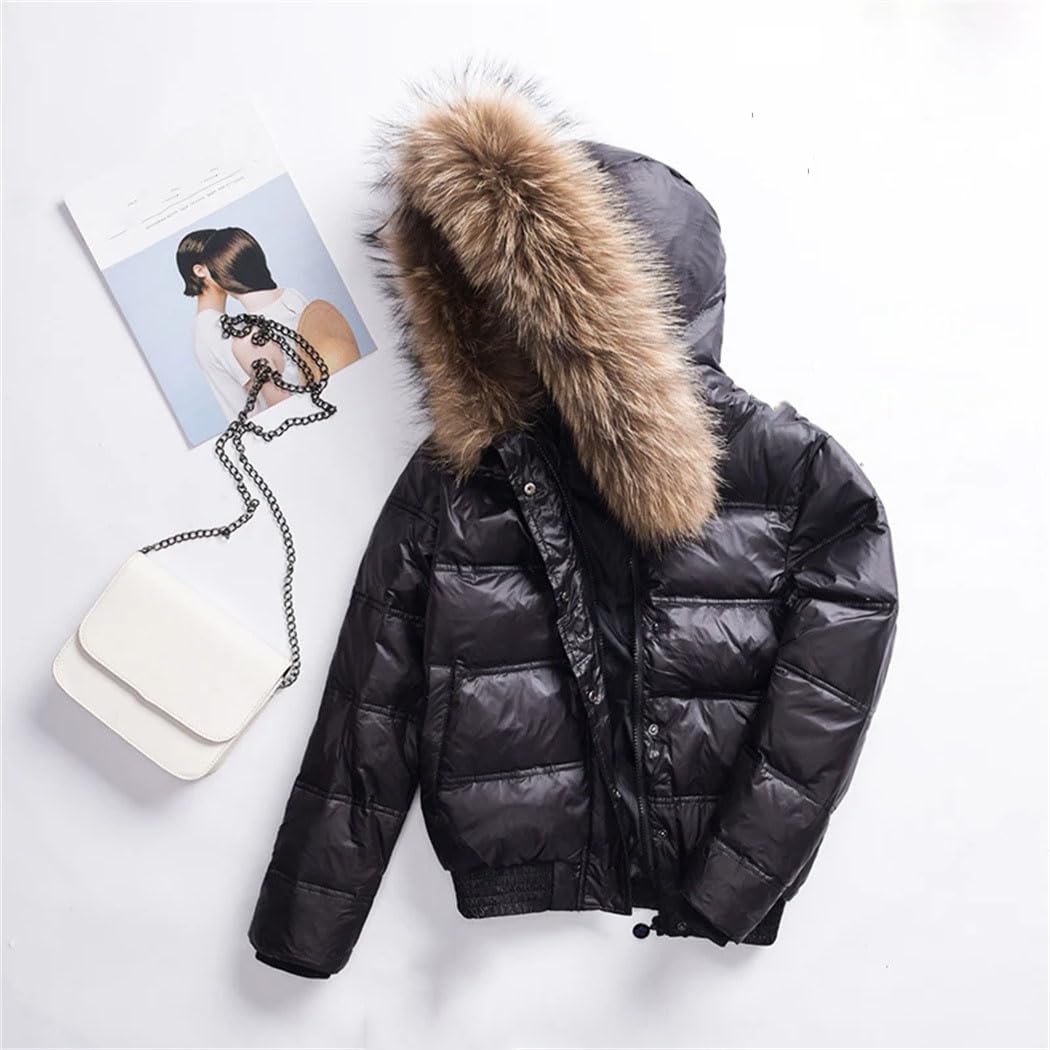 Haitpant Frauen Dicke Daunenjacke Mit Kapuze Weiße Ente Jacken Winter Kurze Warme Mäntel Weibliche Outwear Parkas