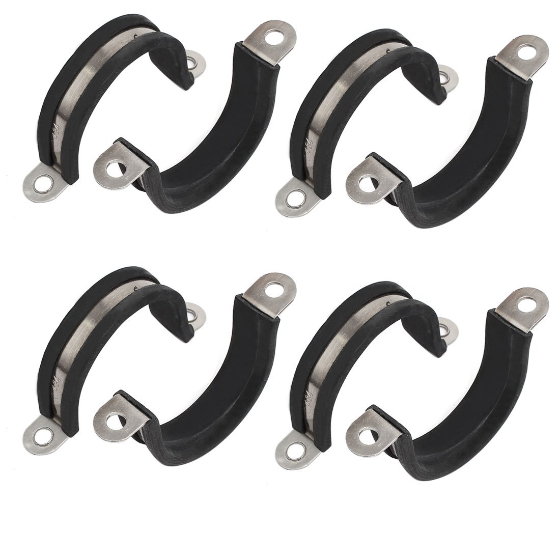 Zaky 12mm 14mm 304 Edelstahl Rohrklemme Clip 30 Stk Rohrschelle U-Typ Zaky 12mm 14mm 304 Edelstahl Rohrklemme Clip 30 Stk Rohrschelle U-Typ