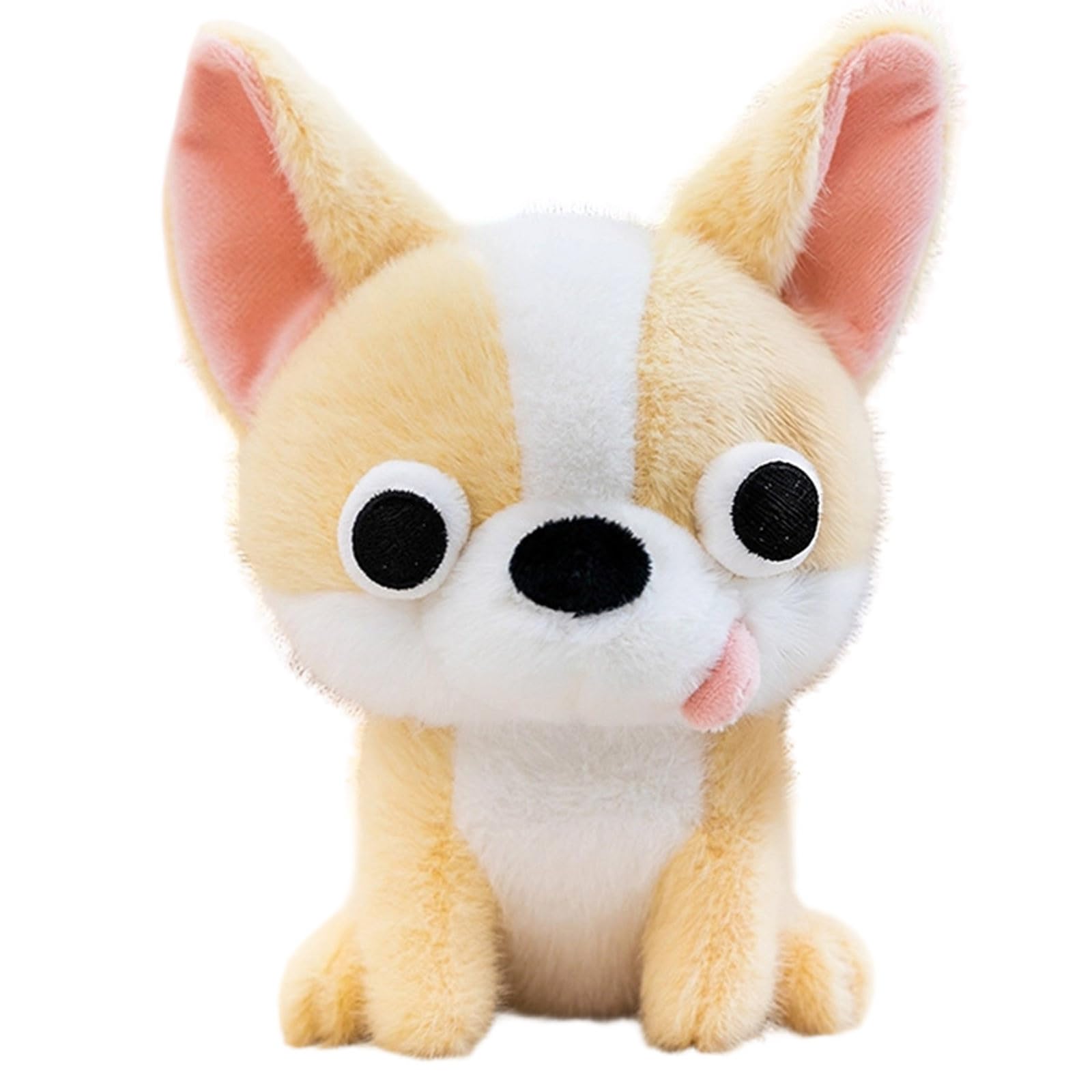 Stuffed Animal Plush Toy Cute Chihuahua Funny Big Chihuahua Stuffed Animal Adorable For Kids & Adults Soft Plushie Soft Cute Puppy With Huggable Furry And Gentle Cuddle Sensation