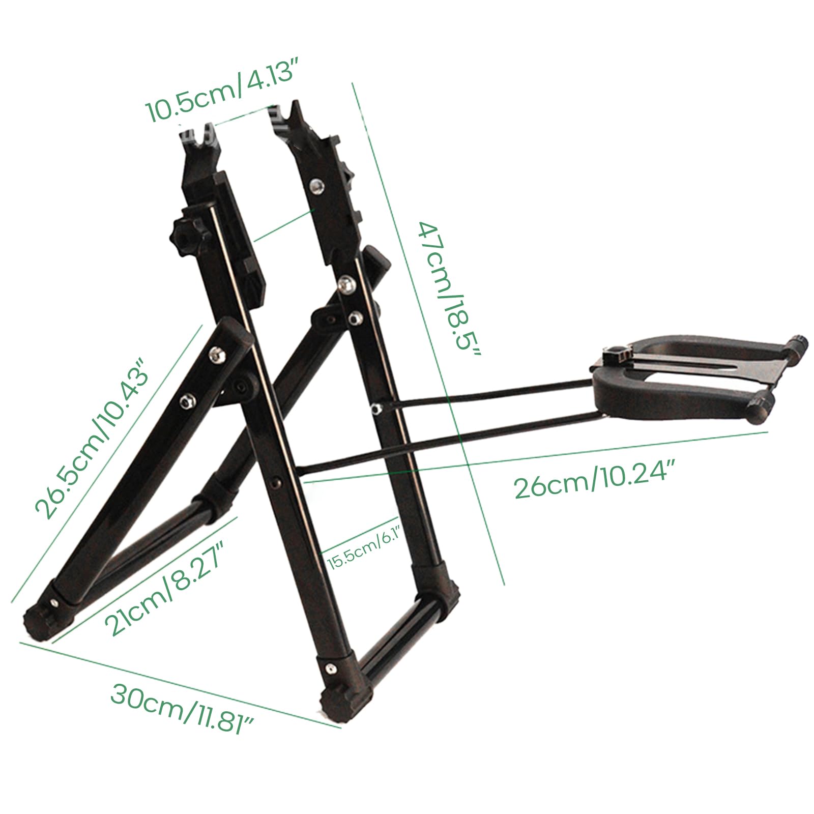 PURPLELILY Bike Tire Truing Stand Meccanico Truing Stand Biciclette Manutenzione Ruota Ruota Truing Stand Cross Land Bike Wheel Holder