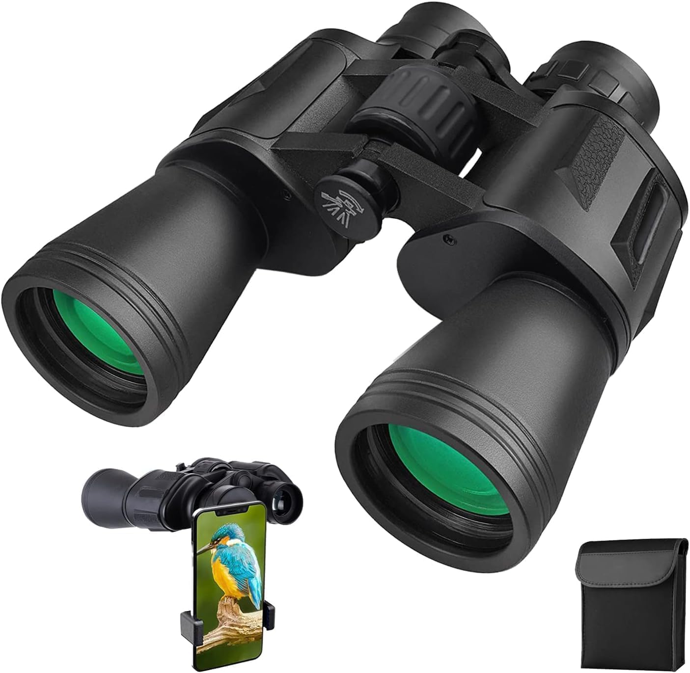 Photo 1 of 20x50 Binoculars for Adults, HD High Powered Professional Binoculars for Bird Watching Travel Stargazing 123456