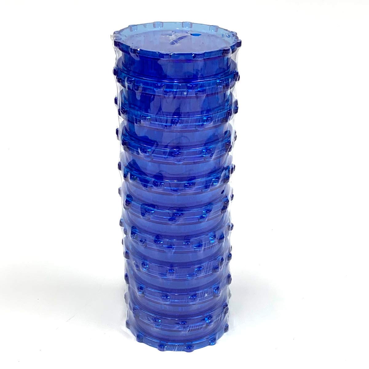 Large Acrylic Herb Grinder BLUE (10 PACK)