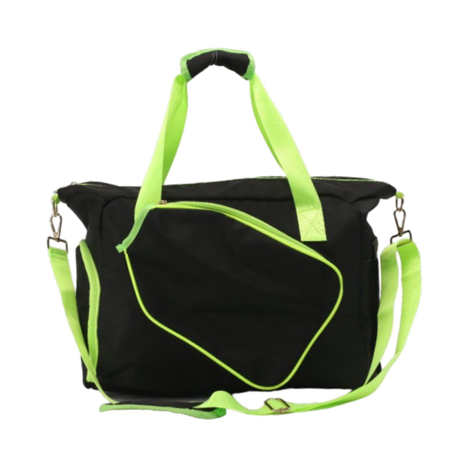 Borsa da Tennis spaziosa per 2 Racchette, Borsa Sportiva, da Badminton per Fitness e Tempo Libero, Accessori per Racchetta da Badminton, Palline, da Tennis, a Tracolla
