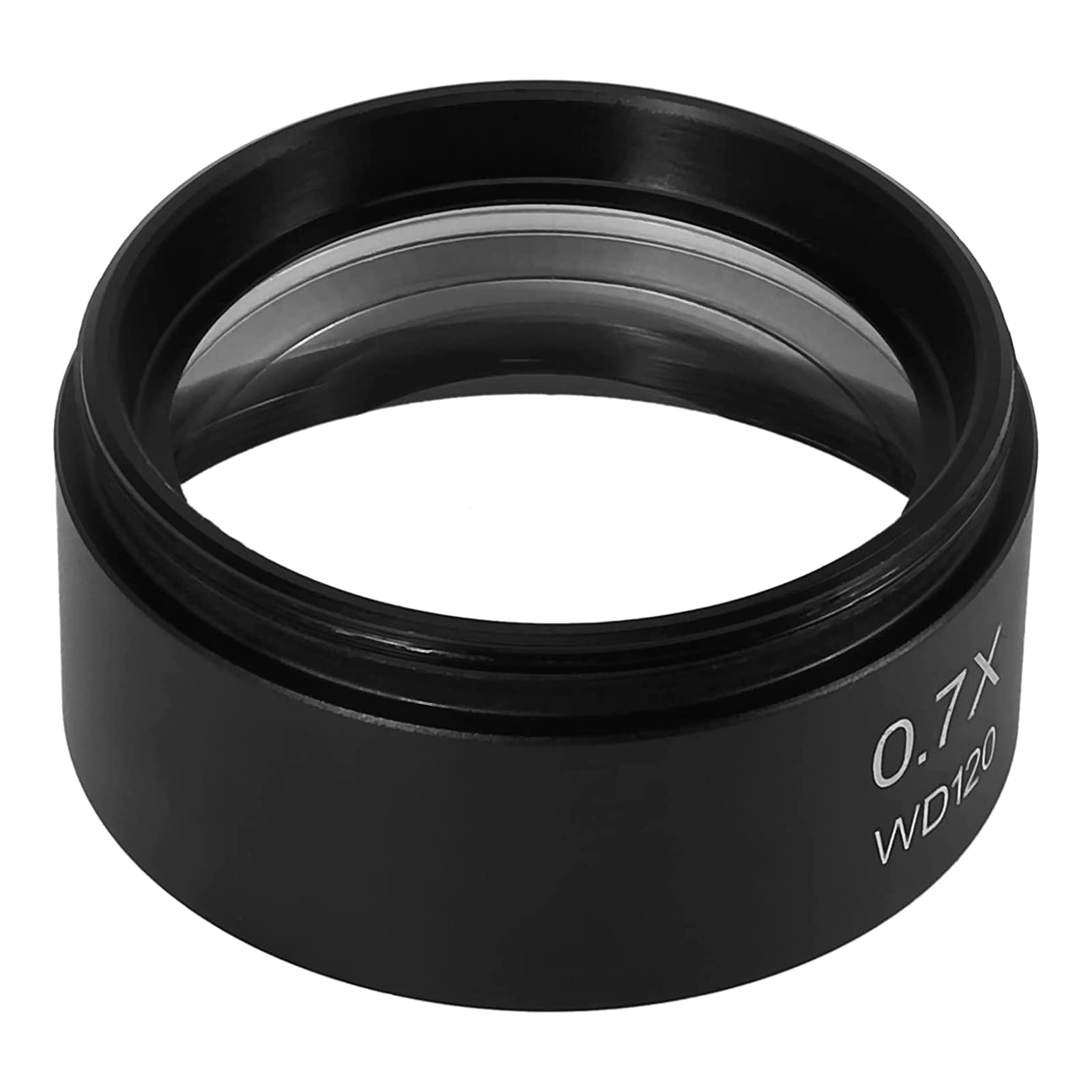 Barlowlinse, 48 mm Gewinde, WD120, 0,7 x, Trinokular-Stereo-Mikroskop, Hilfsobjektiv, Zubehörteile für Stereo-Trinokular-Fernglas