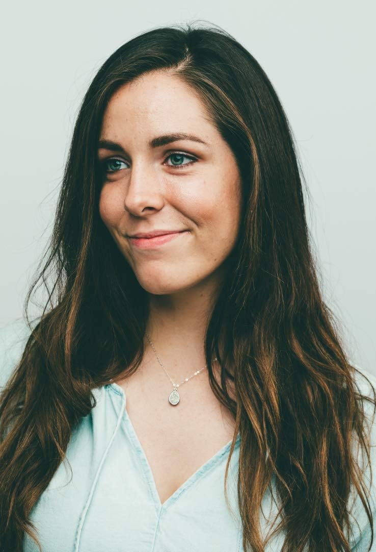 Designed By Stacey Handmade Iridescent White Druzy Teardrop Pendant Necklace, Sterling Silver Jewelry, Gifts for Women, Birthday, Anniversary, Wedding, Mother's Day, Prom, 16 to 18" Adjustable Chain - Image 6