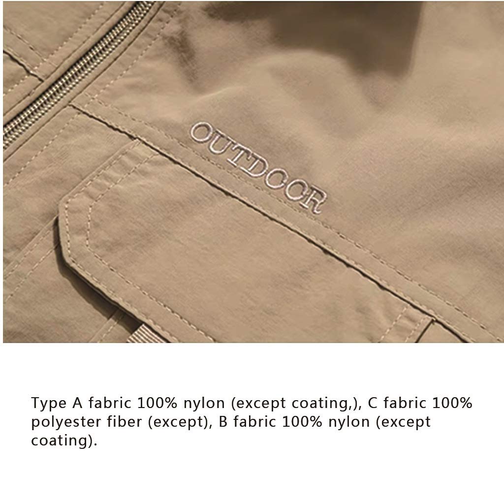 EPANO T-Shirt da Pesca da Uomo, da Uomo, da Uomo, da Uomo, da Uomo, da Uomo, da Uomo, da Uomo, da Uomo, da Uomo, da Uomo, da Uomo Gilet in Rete Multitasche (Color : ArmyGreen, Size : 3XL)