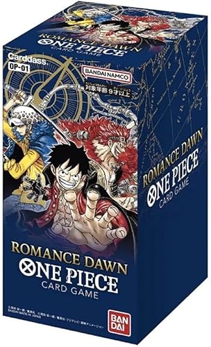 BANDAI One Piece Romance Dawn - Juego de cartas [OP-01] (caja) (edición japonesa)