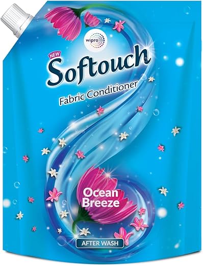 Softouch Ocean Breeze Fabric Conditioner by Wipro, 2L