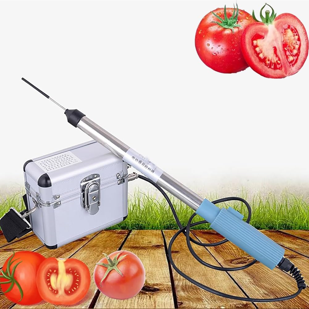 XNZJHPP Electric Tomato Pollinator, Greenhouse Cucumber Tomato Pollination Tool, 4800rpm Tomato Pollinator Sprayer, 30% Increased Output for Indoor Gardens, Tomatoes, Peppers, Strawberries