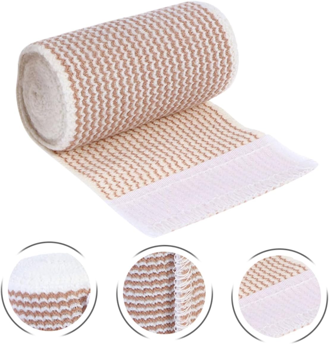 Ipetboom 8rolls Sports Tapes Self Adhesive Wraps Body Tape for Ankle Wrist Finger Stretch Wrap for Sports Hiking Camping Elastic Athletic Bandage