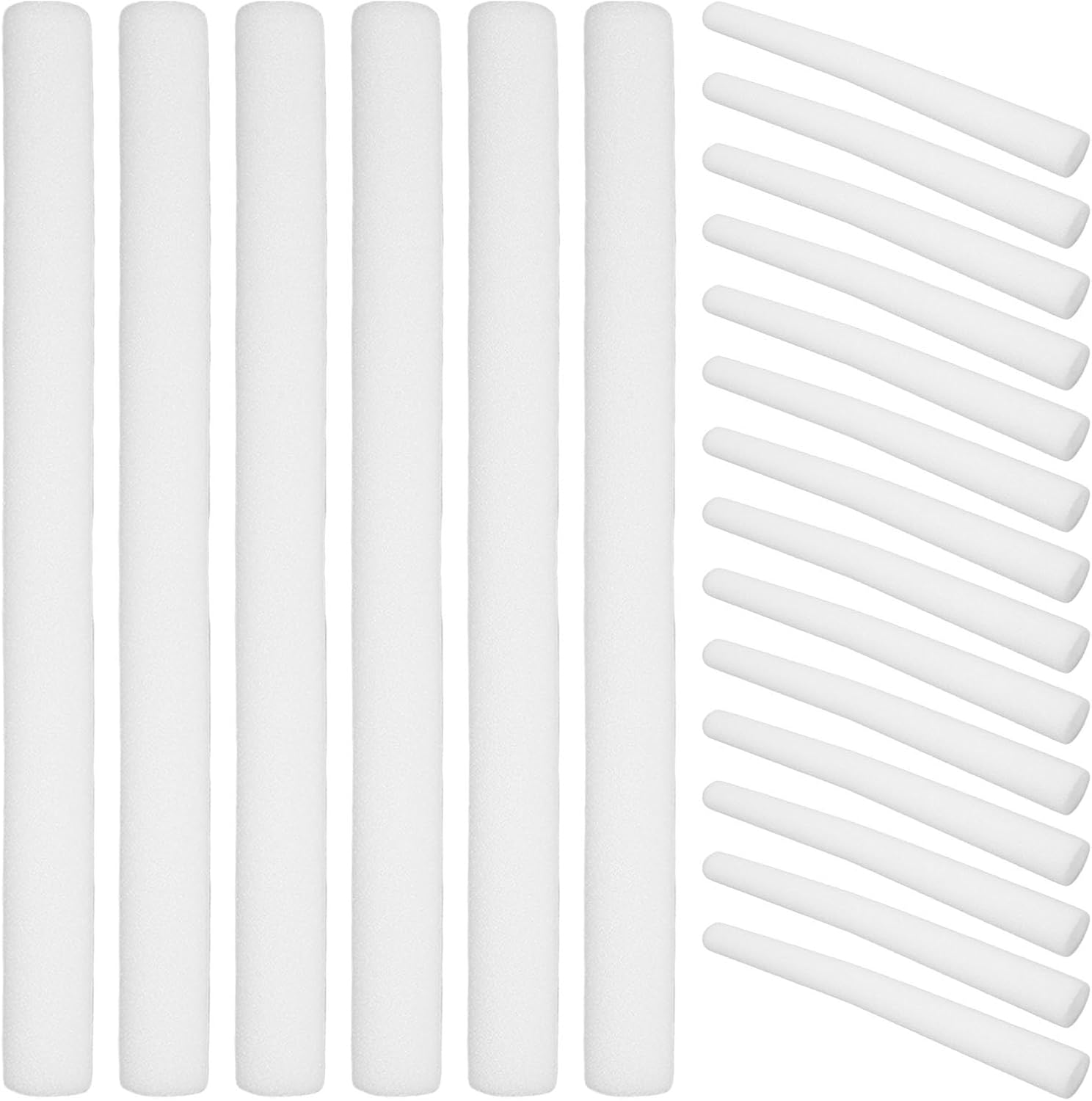 20PCS Pool Noodles: Swimming Pool Float Noodles for Inflatable Swim - Floating Sticks for Beach and Outdoor Fun 19.69x1.57x0.79in