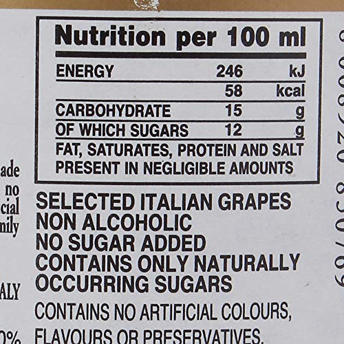 Image of Giacobazzi Non-Alcoholic Wine |White Grape Juice,750 ml