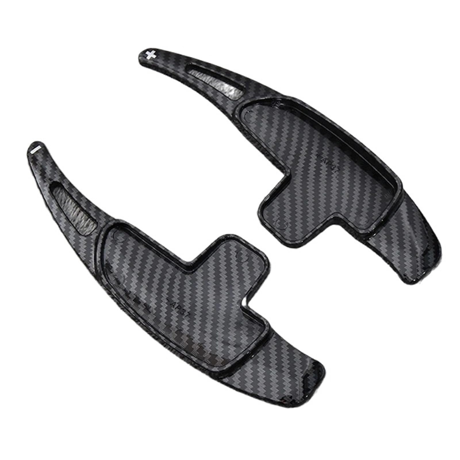 YAKISA Paddles Shift for Benz for AMG A45 C63 S63 CLA45 GLA45 CLS63 SL63 C65 SLK55 2014 Car Steering Wheel Shifter Paddle Paddle Shifter(Carbon Fiber Black)