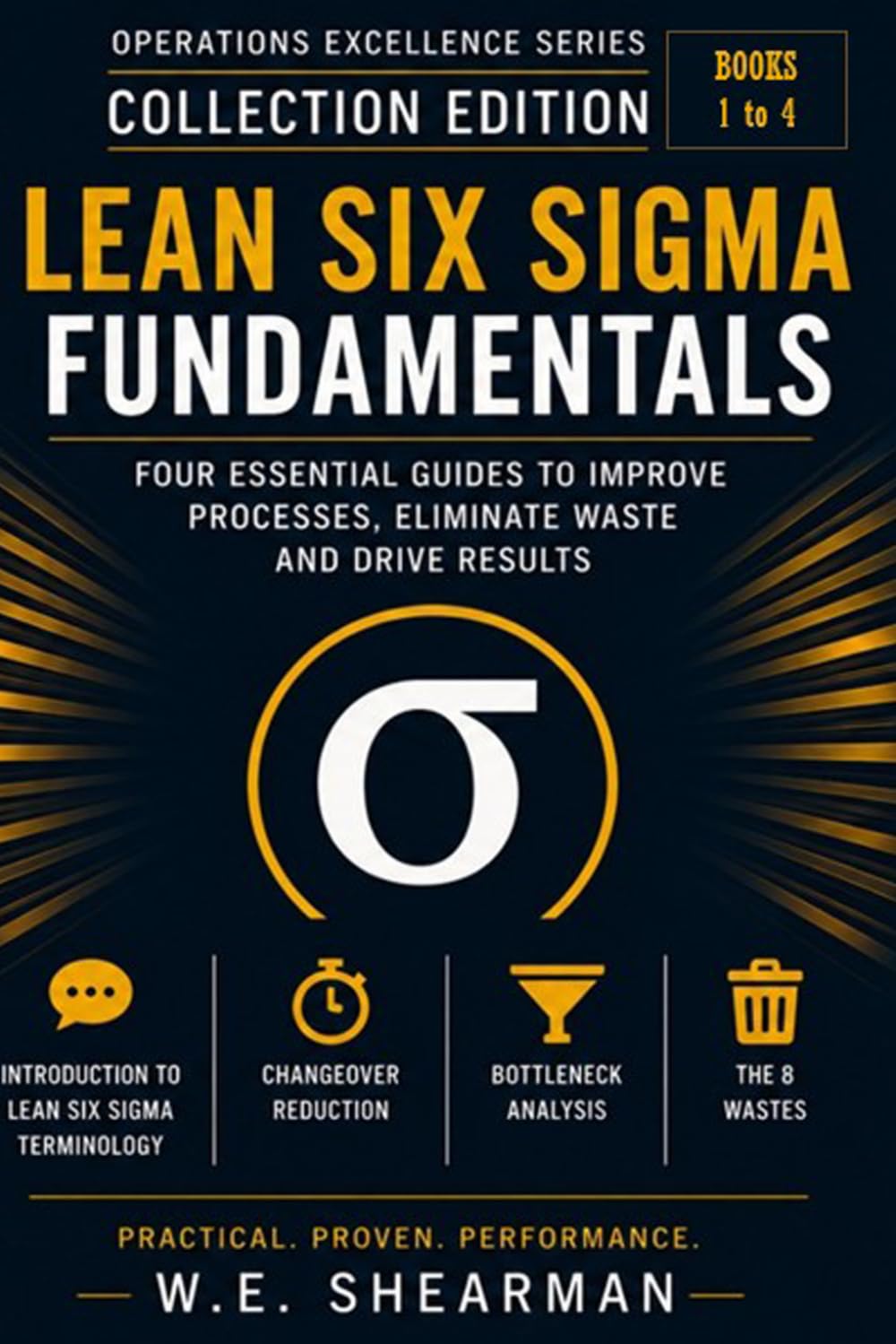 Collection Edition 1 - Lean Six Sigma Fundamentals: Books 1 to 4 of the Operations Excellence Series