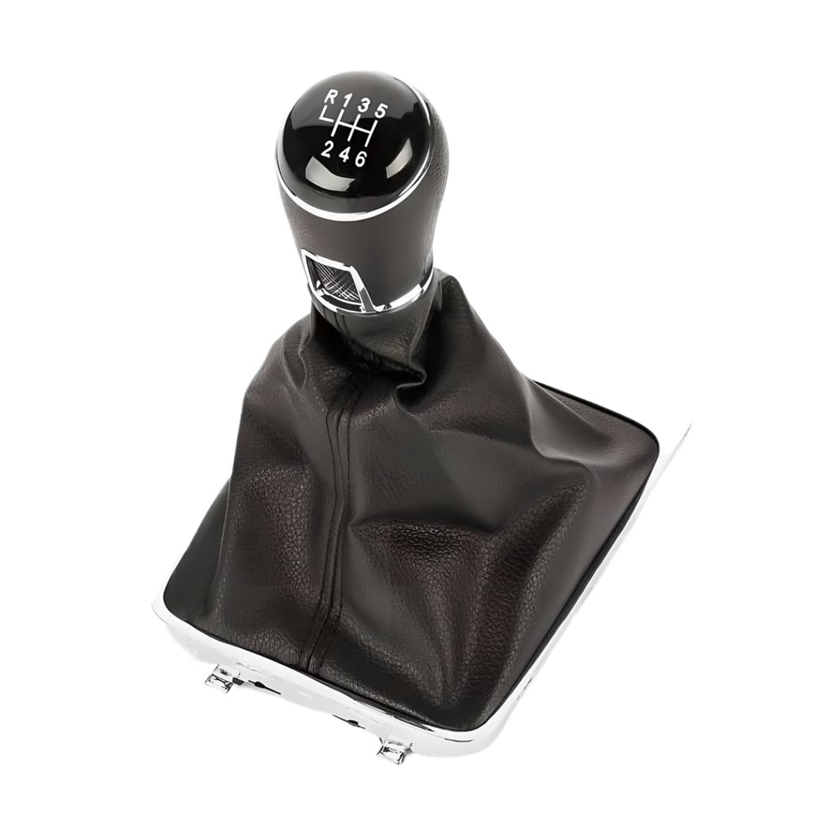Qmtvfsrh One Color Car Gear Shift Knob For Vw For Passat B7 362 365 Cc 358 13Aa711113 6 Speed Car Cab Control Gear Shift Knob Shifter Lever Dustproof Gaiter