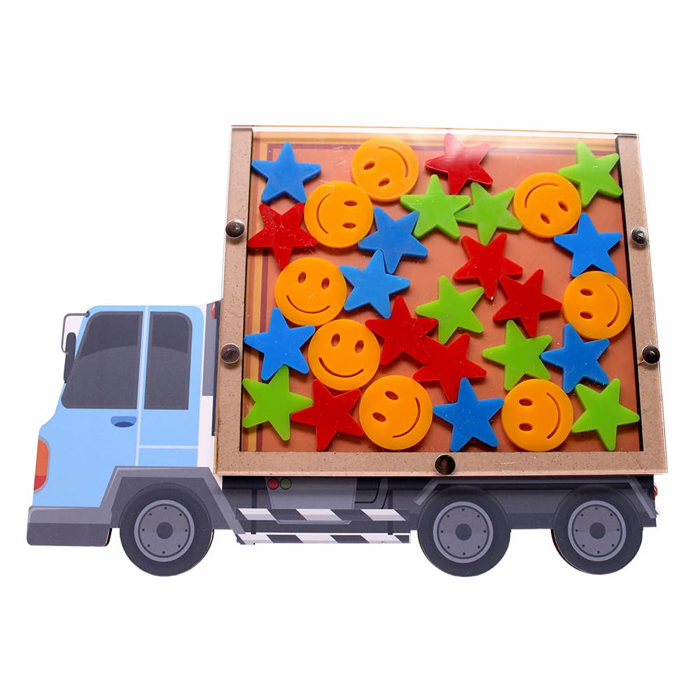 The Rosette Imprint Reward Jar, Incentive Jar for Kids, Children with Stars and Smilies - Truck (B09QS9N169) Amazon Price History, Amazon Price Tracker