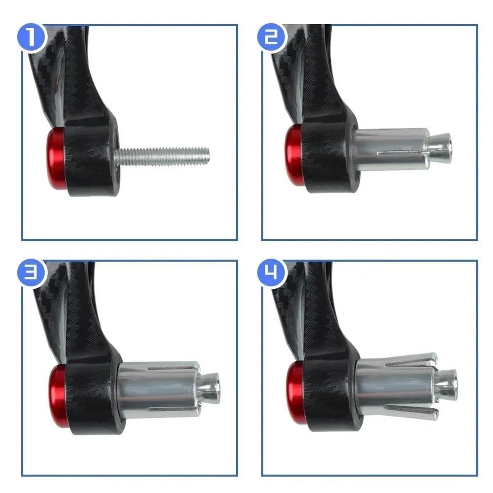 Puños De Manillar 22 Mm Y 7/8", Palancas Embrague Freno, Protectores Manos para Aprilia RSV R RSV4 RSV1000/R 750 Shiver Tuono 1000 V4R