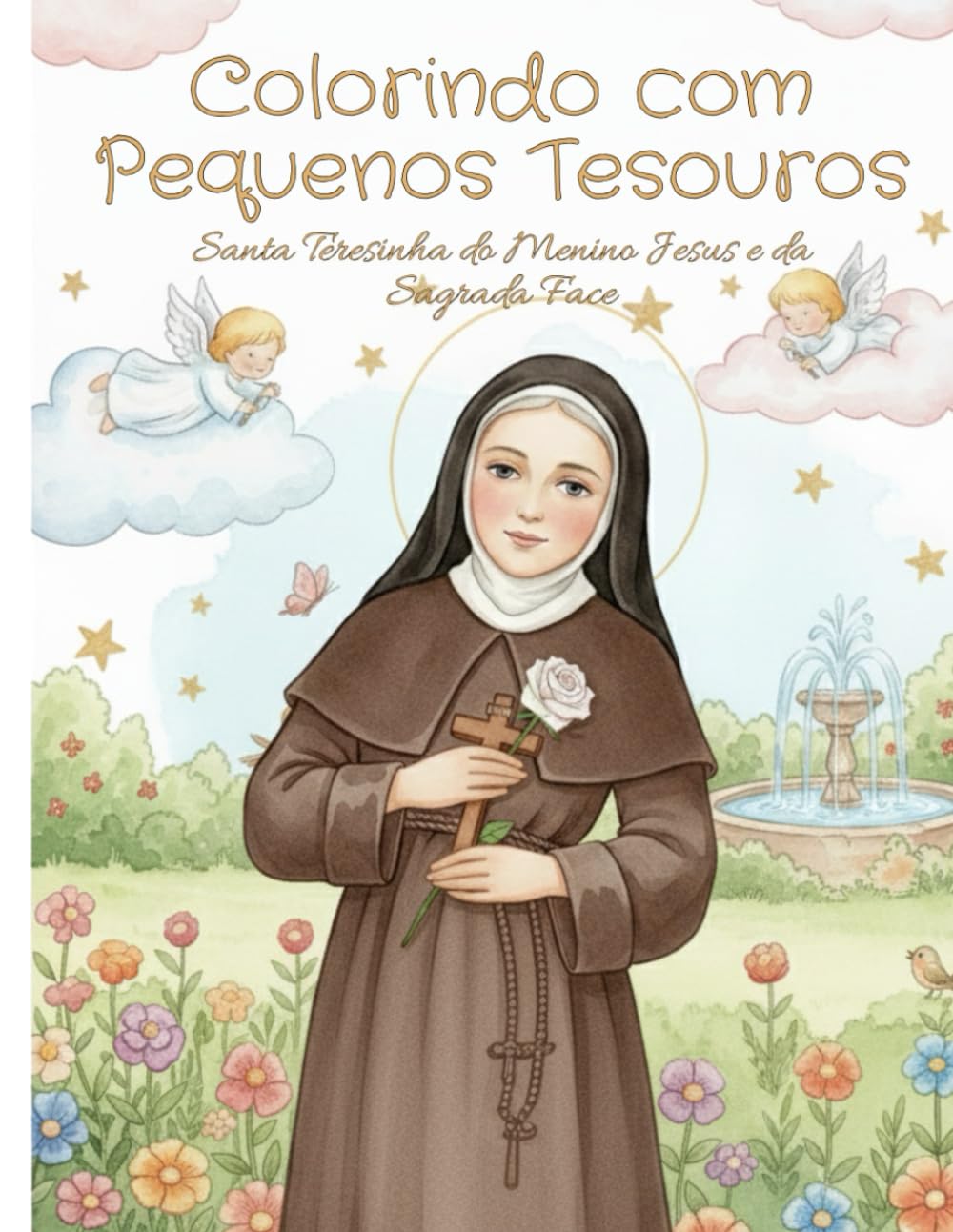 COLORINDO COM PEQUENOS TESOUROS: SANTA TERESINHA DO MENINO JESUS E DA SAGRADA FACE
