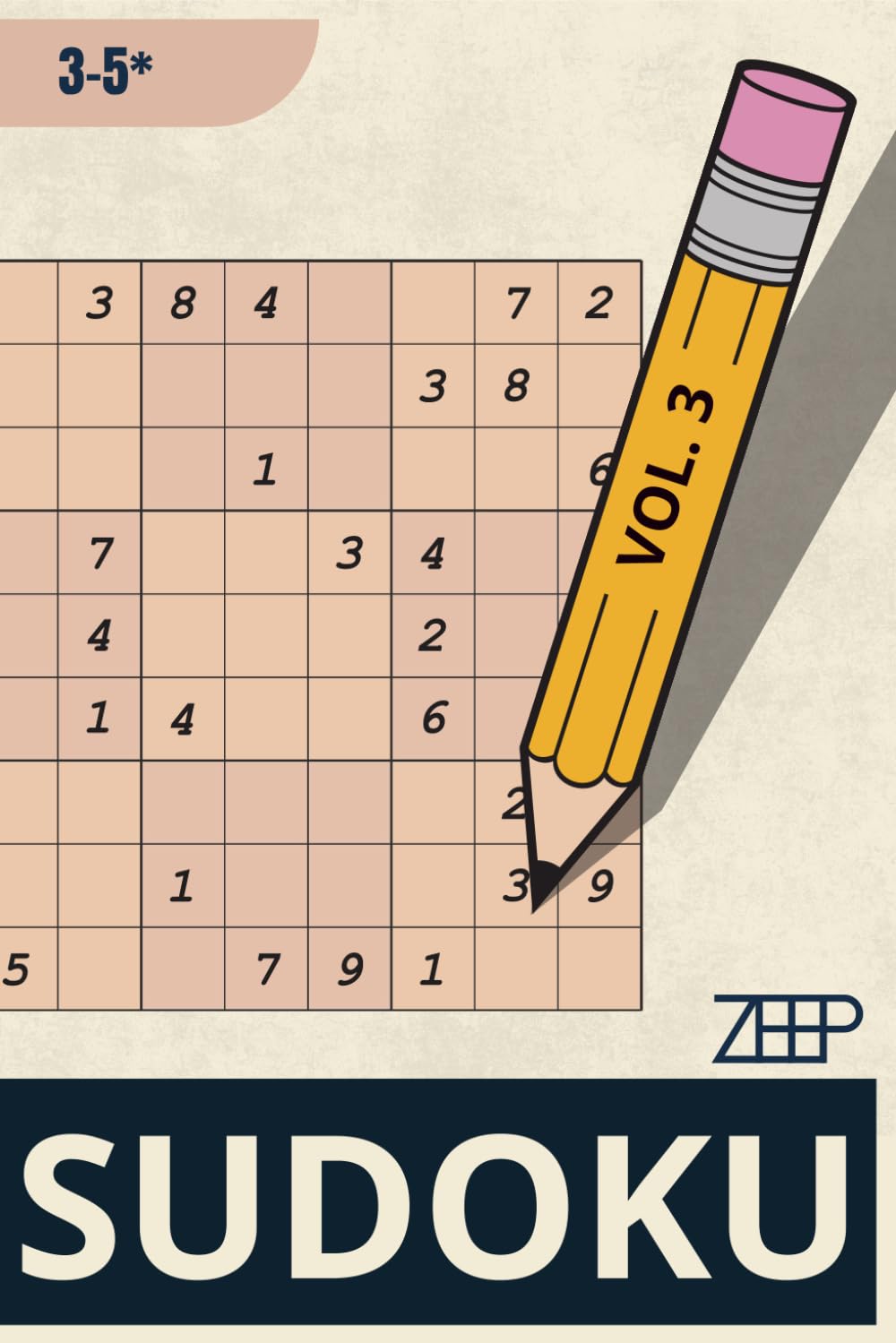 Sudoku Puzzelboek 3-5 Sterren Vol.3 | 300 Puzzels: Ontspannende én uitdagende sudoku's (Sudoku 3-5*)