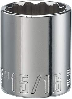 CRAFTSMAN Shallow Socket, SAE, 1/2-Inch Drive, 15/16-Inch, 12-Point (CMMT47513) - coolthings.us