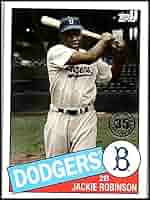 その他 MLB TOPPS Dodgers JACKIE ROBINSON Amazon.com: 2022 Topps Gallery #42 Jackie Robinson NM-MT