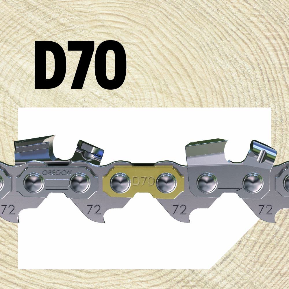 Oregon D70T AdvanceCut Lot de 2 chaînes de tronçonneuse Noir