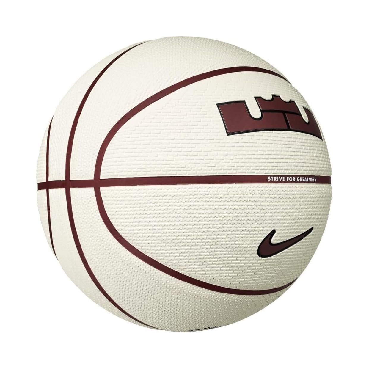 Nike Playground Basketball 8P Lebron James – Outdoor Street Basketball – Robuster Trainings Basketball – Deflated geliefert