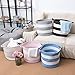 M2 Home Accessories Cotton Rope Storage Basket with Handles – Woven Baskets for Kids’ Toys – Laundry Baskets Nursery Hamper - 13